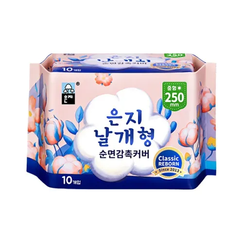 ENZHI Ежедневное использование Anniversary Edition Гигиенические прокладки Absorbent Дышащий Экстра Тонкий 250мм 10P*4 Упаковка