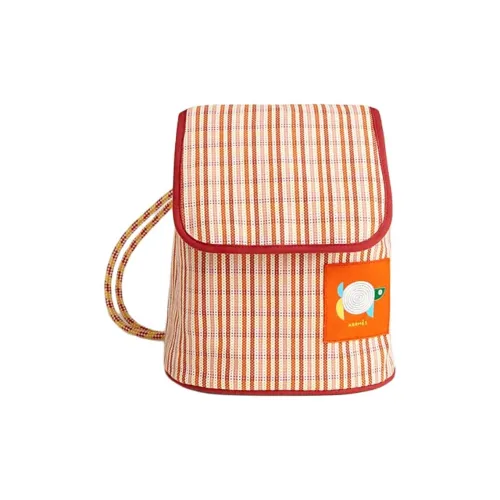 HERMES 100% хлопок Рюкзак Унисекс Оранжевый