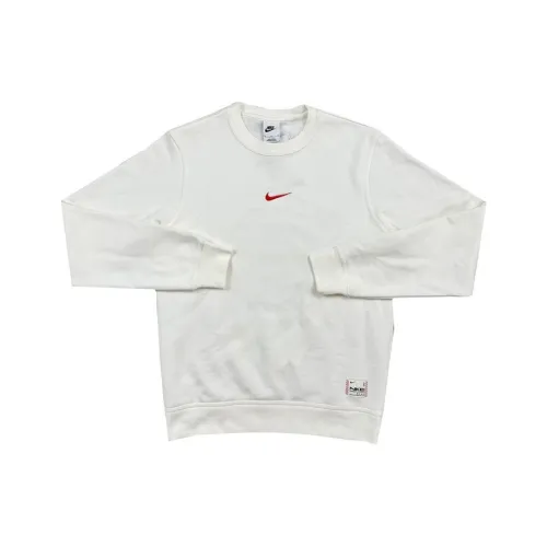 Nike Белый Мужской Свитшот