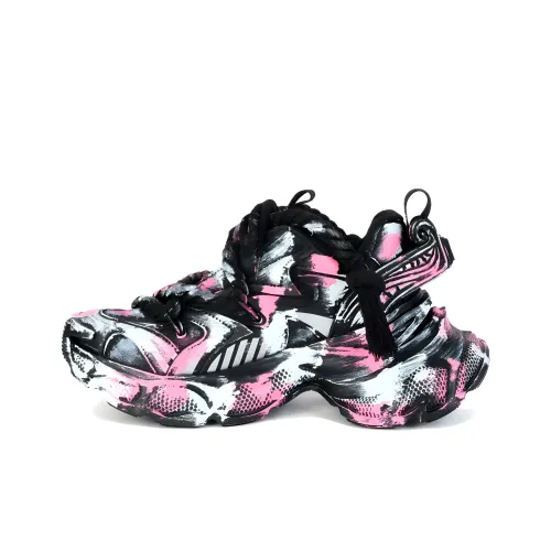 X·LUN Противоскользящий устойчивый к истиранию низкий топ кроссовки с подошвой унисекс цвет вишневый цветок