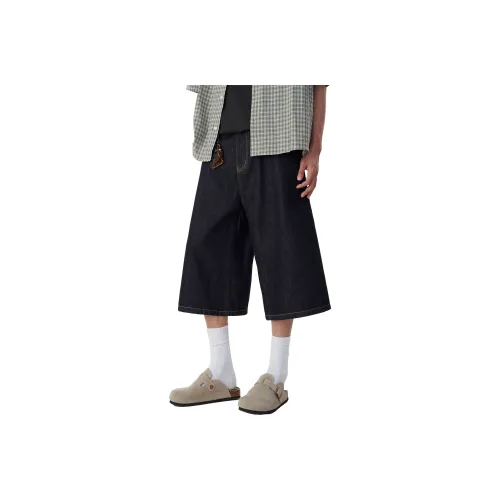 WPOOLL Джинсовый синий Унисекс Джинсовые шорты