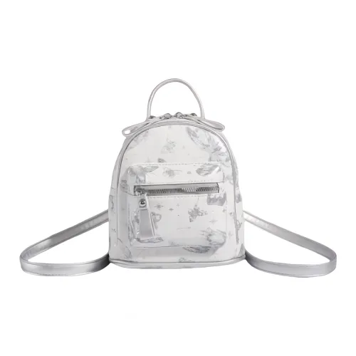 CAREELL ПУ (полиуретан) Рюкзак Стандартный Women's Silver Pink