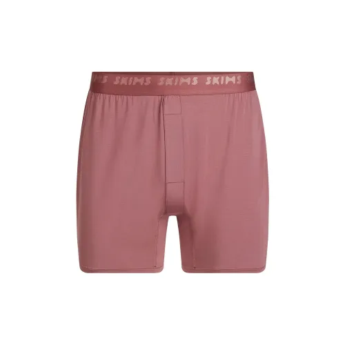 SKIMS SS25 Эластичный Мужской Трикотажный BOXER Трусы Мужской 1 Пачка