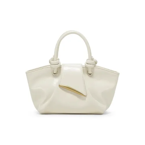 Simedin Сумка через плечо из коровьей кожи Мини Женская Глубокий черный Кремовый белый Солнечный желтый