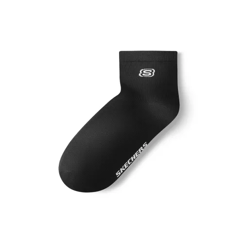 Skechers 1 шт Угольно-черный 0018 Женские носки