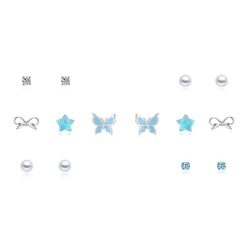 TRUE ME Серьги-гвоздики из сплава женские