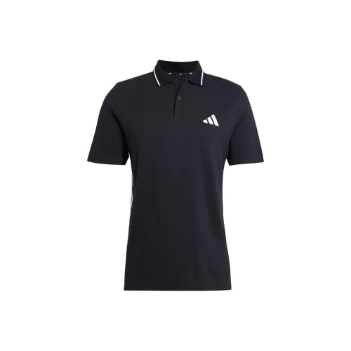 adidas Clothing Мужское черное поло