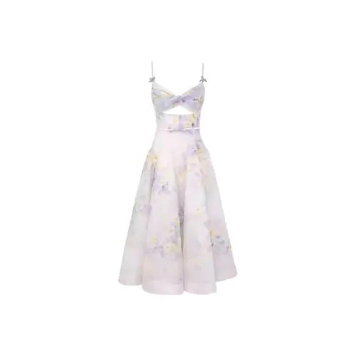 Zimmermann Фиолетовый Женские Слиплатья