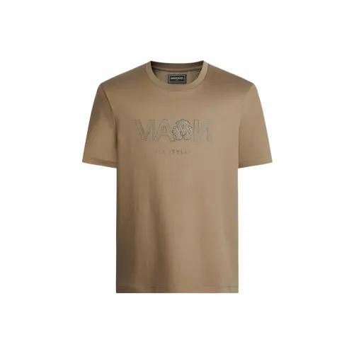 MANGANO Армия Зеленая Мужская T-Рубашка