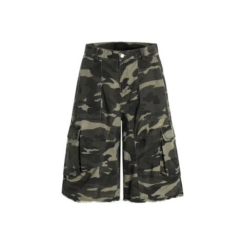 FDYZ Камуфляж Унисекс Шорты Карго