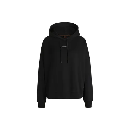 HUGO BOSS Черные Женские Свитшоты