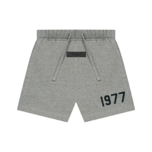 Fear Of God Essentials 1977 Series Короткие Шорты Темный Овсянка Детские Темный Овсянка