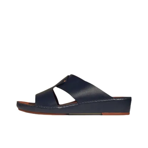 Loro Piana Резина Slide Мужские Синие