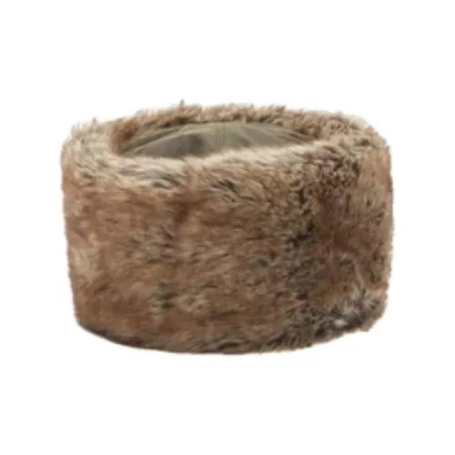 BARBOUR Вощеный хлопок искусственный мех шерсть шапки и кепки женские коричневый