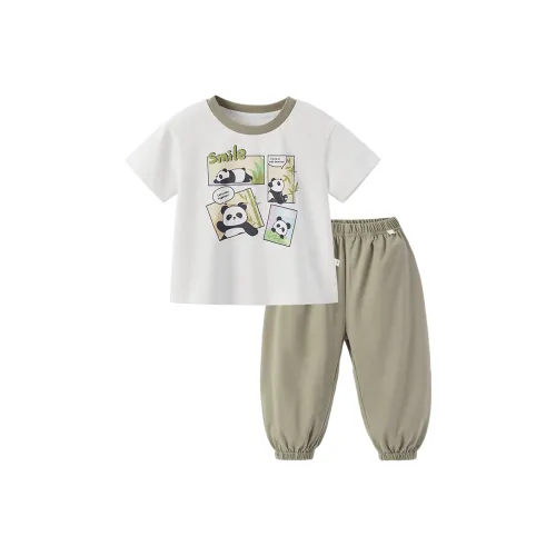 JELLYBABY Повседневная спортивная одежда 2 предмета комплект хаки для детей 3-7 лет