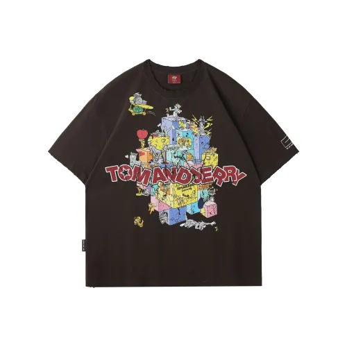 BJHG Том и Джерри Co Branded Модель Унисекс Футболка