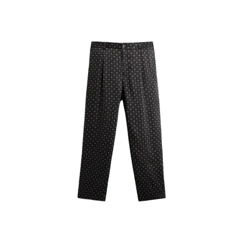 ZARA Морской синий Мужские Повседневные Штаны