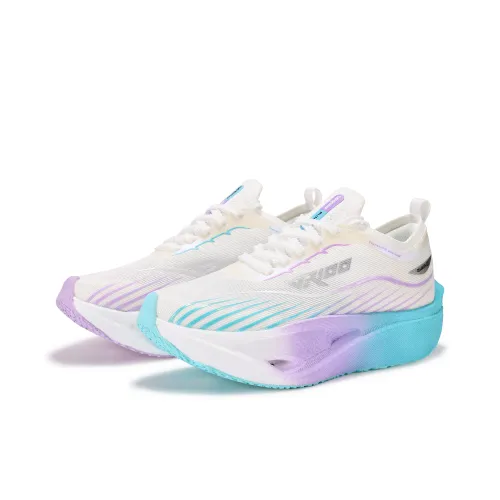 VR100 Беговые кроссовки Низкий верх Синий Фиолетовый Несовпадающие Унисекс