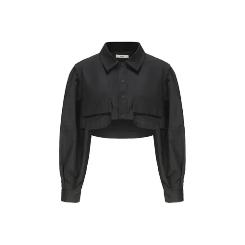 INITIAL BLK Женские короткие пальто