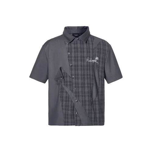 ROCAWEAR Серые Унисекс Рубашки