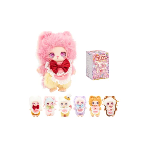 Cureplaneta Liila's Chef Liila Четвертое поколение Pastry Chef Котенок Слепые коробки Один Mystery Коробка Целая коробка 6 шт