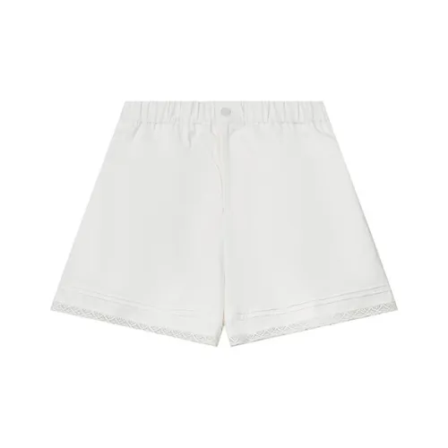 ELF SACK Pearl Shell Белый Женские Повседневные шорты