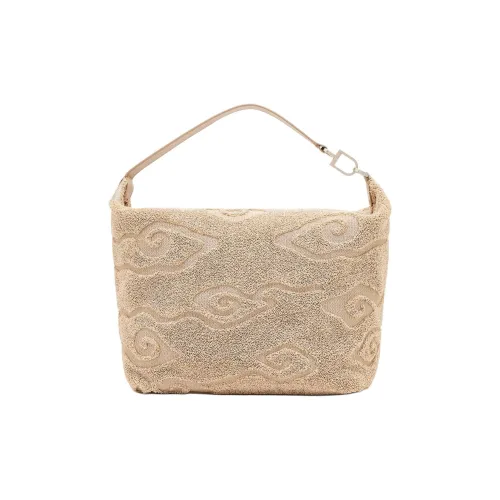 AMANI La Prima Raffia Сумка на одно плечо Большая Женская Светлый Умбра