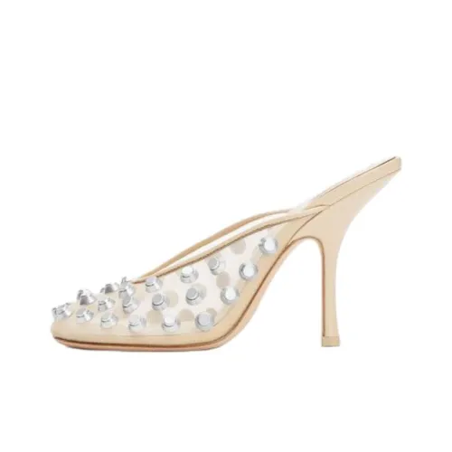 Alexander Wang Домашние тапочки Женские Бежевые