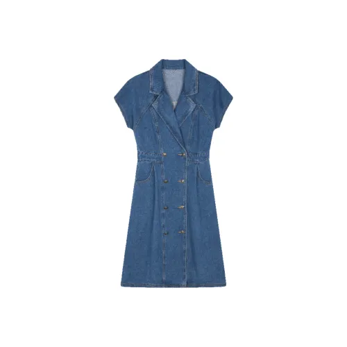 LUYOUYE Короткий рукав Платье Женское