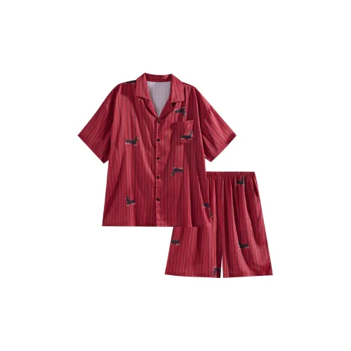 Same Language Бордово-красный · Hound Мужские Пижамные комплекты