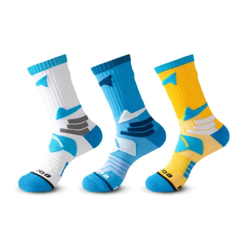 JIAZINI Баскетбольные носки Мужские упаковка из 3 пар