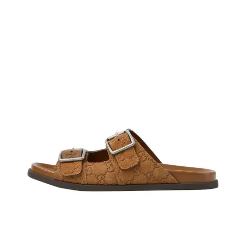 GUCCI Слипоны Мужской CAMEL