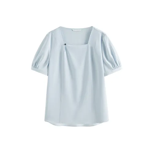 FANSILANEN Рубашка Женская Морозный Синий