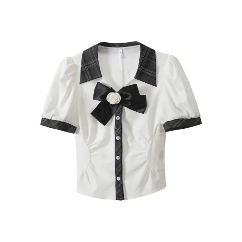 Tonlion Белые Женские Рубашки