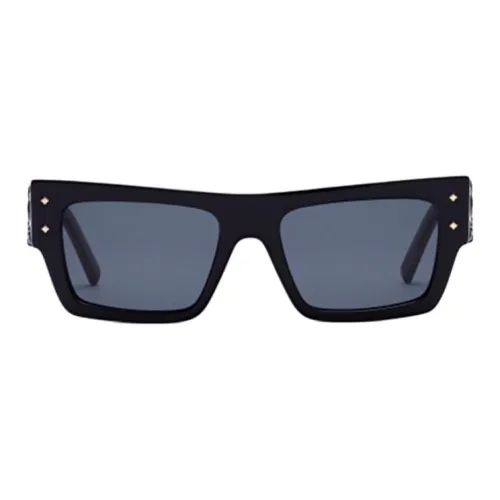 MCM Пластиковая оправа нерегулярная форма солнцезащитные очки женские синий