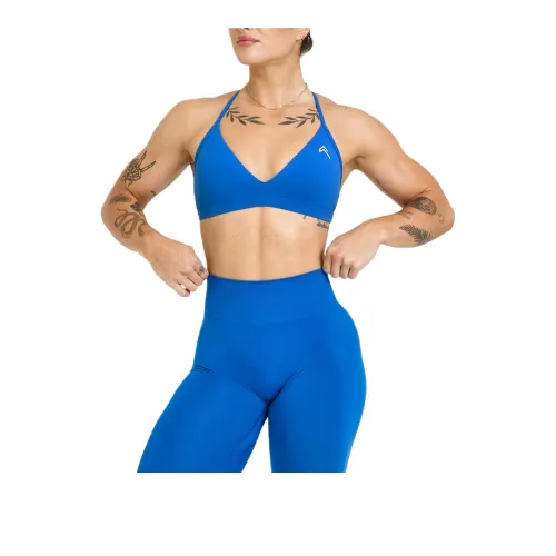 ONER ACTIVE EasyLift™ Ультра Минималистичный V-образный Бюстгальтер Bralette Женский Синий