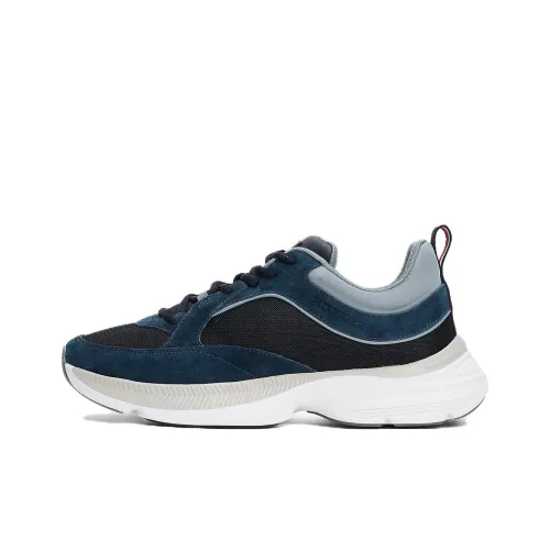 Tommy Hilfiger TRAINERS Беговые кроссовки Низкий Топ Синий Мужской
