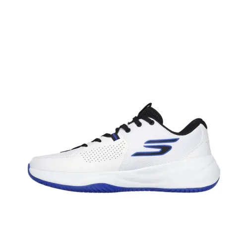 Skechers Баскетбольные кроссовки Low Топ Белый, Синий, Черный для мужчин