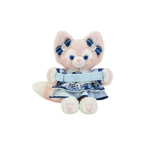 disney x DISNEYLAND CookieAnn Линабелл Duffy and Friends Коллекция Синий и Белый Кружево Up Бело-голубая керамика