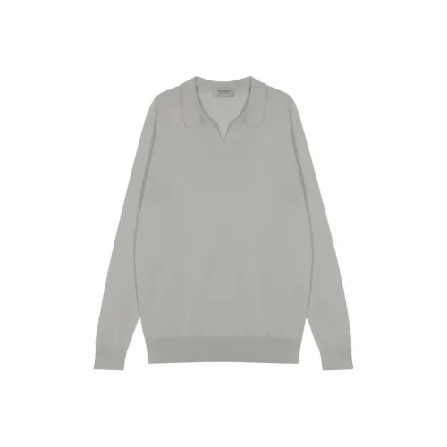 JOHN SMEDLEY Gray Мужская Поло