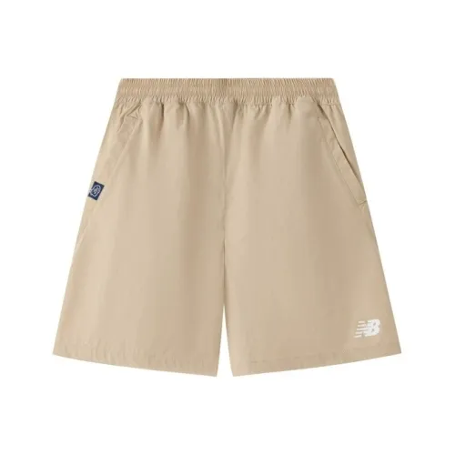 New Balance совместные шорты для детей 3-7 лет бежево-желтые