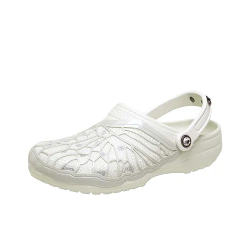 Swarovski x Crocs Classic Clog Sabo Унисекс Белый