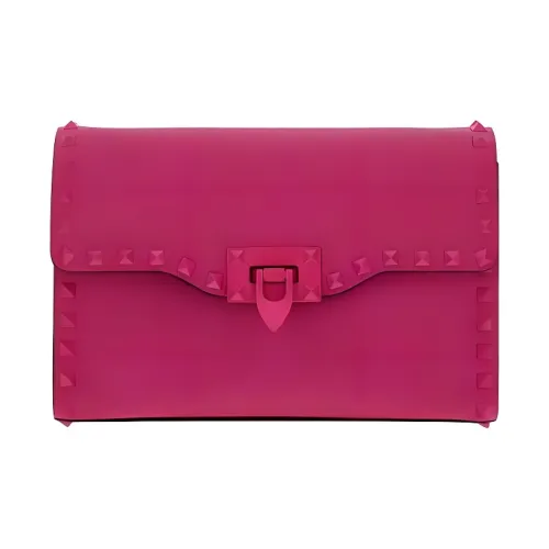 Valentino Garavani Телячья кожа Сумка через плечо Сумка на плечо Женская Розовая