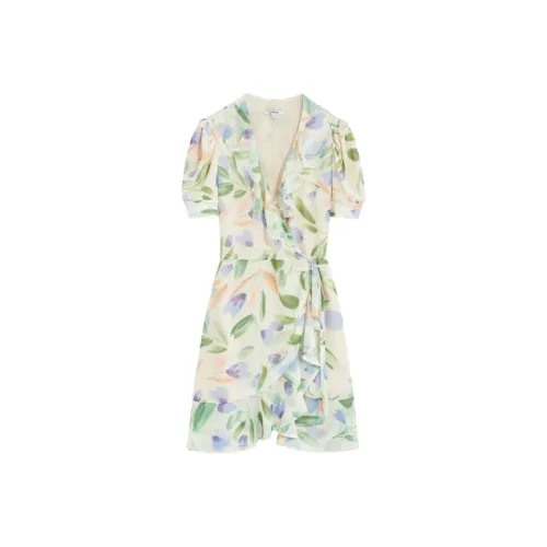 BEBE Короткий рукав платье женское