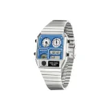 Серебристый Темно-синий