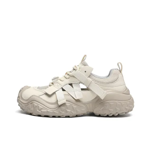 ZHR Ugly Милый Chunky Обувь Устойчивая к истиранию Увеличивающая высоту Дышащий Низкий Топ Кэжуал Женская