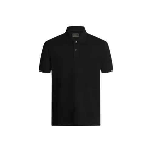 MANGANO Черная мужская поло