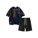 Темно-синий + Черный