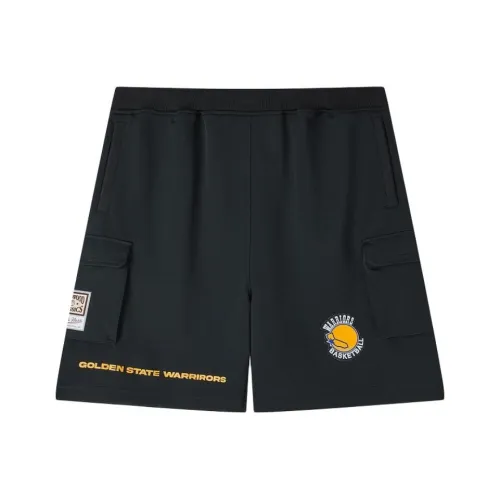MITCHELL NESS x NBA Golden State Warriors Повседневные шорты Унисекс Черный