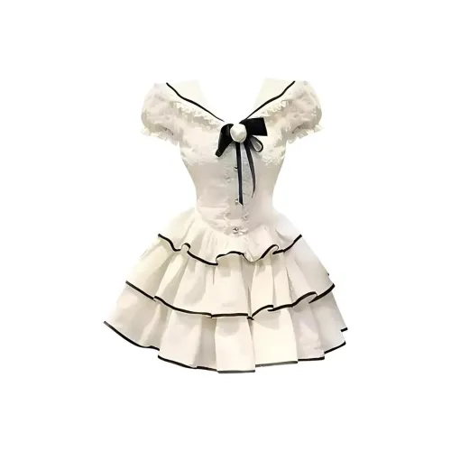 SKYA Короткий рукав Платье Женское